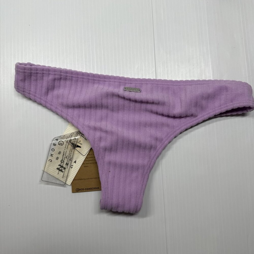 Billabong Women's Purple In The Loop Tropic Swim Bikini Bottom Size Small NWT - Picture 7 of 9